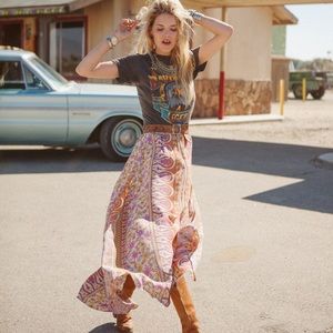 ❤️TRADED❤️ Spell & the Gypsy  Saffron Maxi Skirt